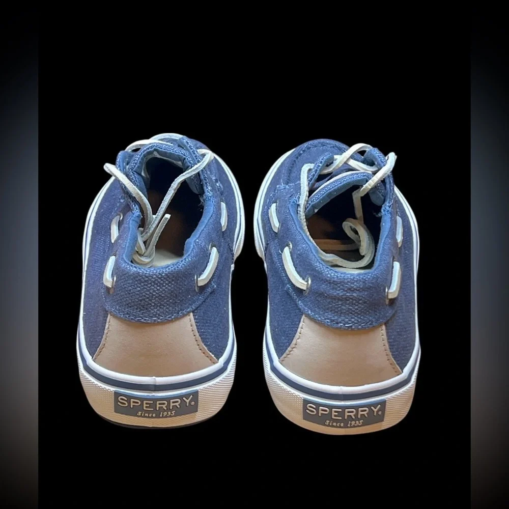 Size 9.5‎ - SPERRY BAHAMA II HEMP BLUE Mens STS23974